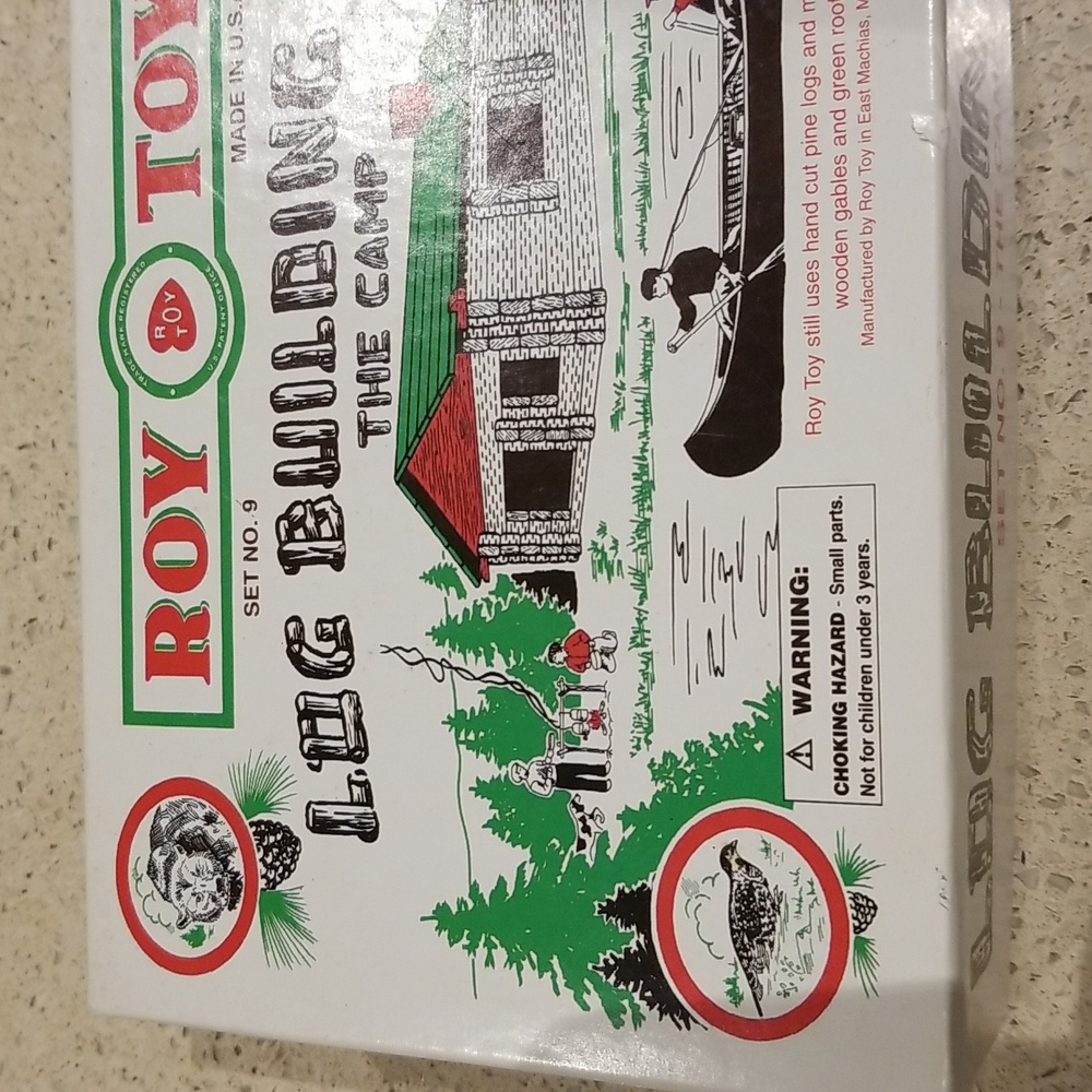 Roy Toy Log Building Set - Picture 4 of 6